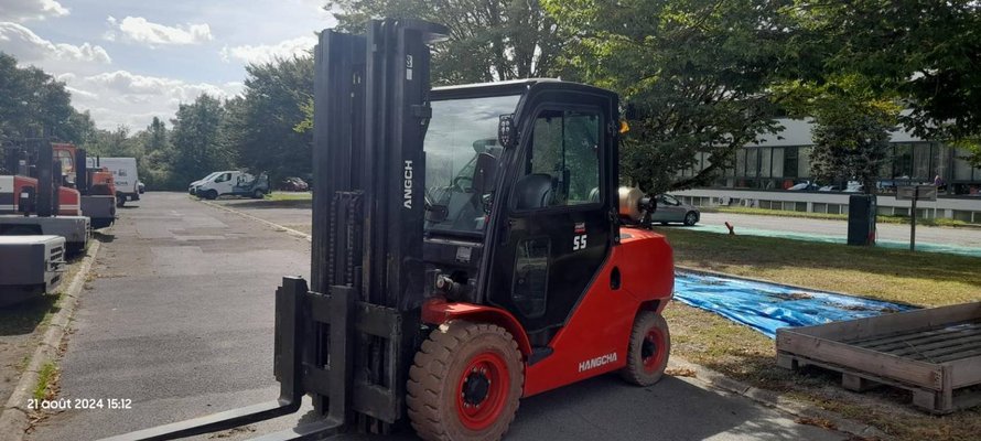 Carretilla contrapesada de 4 ruedas Hangcha XF55G - 1