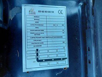 Carretilla contrapesada de 4 ruedas Hangcha X70i( CPD70-XC5-I)