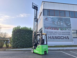 Carretilla contrapesada de 3 ruedas Hangcha XC3-18i (CPDS18-XCC2G-SI)