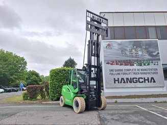 Carretilla contrapesada de 4 ruedas Hangcha XC80i-600 (CPD80-XCY2-SI)