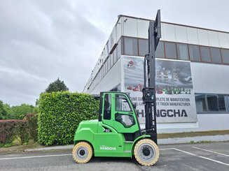 Carretilla contrapesada de 4 ruedas Hangcha XC80i-600 (CPD80-XCY2-SI)