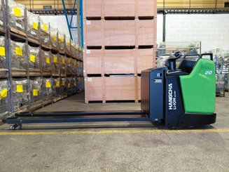 Transpaleta con plataforma Hangcha CBD20-XT1S-SiSU