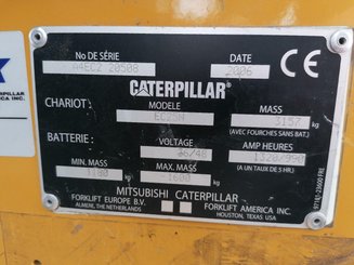 Carretilla contrapesada de 4 ruedas Caterpillar EC25N