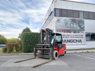 Carretilla contrapesada de 4 ruedas Hangcha J4W100 - 1
