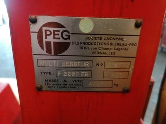 Carretilla contrapesada de 3 ruedas Peg F2050EB