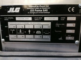 Plataforma de mástil JLG TOUCAN DUO
