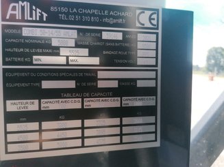 Carretilla carga lateral AMLIFT C5000-14 AMLAT - 25