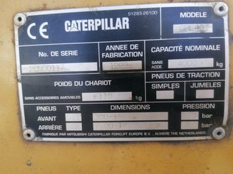 Carretilla contrapesada de 4 ruedas Caterpillar GPL40 - 4
