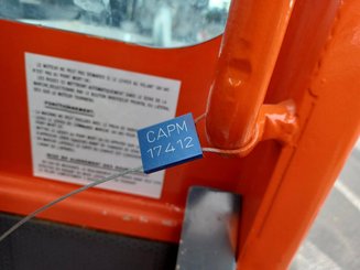 Carretilla multidireccional carga lateral AMLIFT C50-14 40 SL