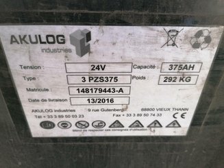 Transpaleta con plataforma Crown RT4000