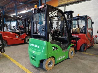 Carretilla contrapesada de 4 ruedas Hangcha XC18i