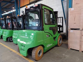 Carretilla contrapesada de 4 ruedas Hangcha XC50i-500