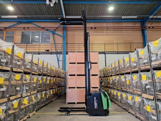 Apilador con plataforma Hangcha CDD16-AC2S-LI
