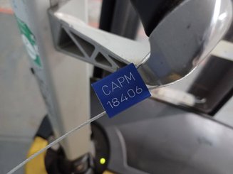 Apilador con conductor acompañante Caterpillar NSP12N