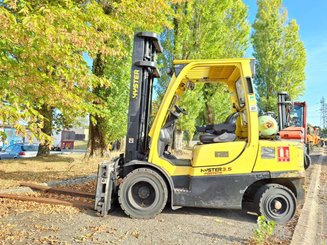 Carretilla contrapesada de 4 ruedas Hyster H3.5FT - 3