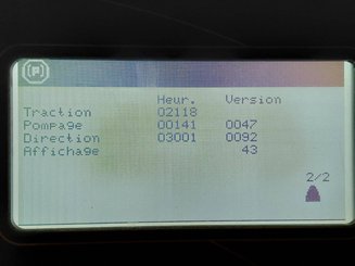 Apilador con plataforma Caterpillar NSR20N