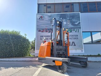Carretilla multidireccional carga lateral Hubtex DQ45D