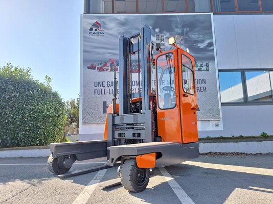 Carretilla multidireccional carga lateral Hubtex DQ45D - 1