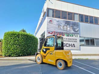 Carretilla contrapesada de 4 ruedas Hangcha XE50i-600