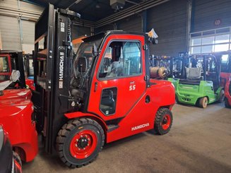 Carretilla contrapesada de 4 ruedas Hangcha XF55G - 1