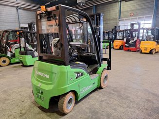 Carretilla contrapesada de 4 ruedas Hangcha XC25i