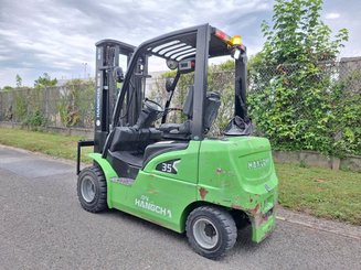 Carretilla contrapesada de 4 ruedas Hangcha XC35i