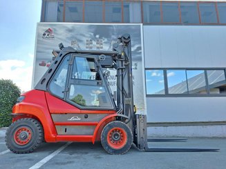 Carretilla contrapesada de 4 ruedas Linde H70 D