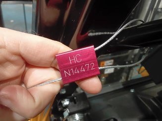 Carretilla contrapesada de 4 ruedas Hangcha XE38i