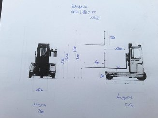 Carretilla carga lateral Baumann GX50/18/45 ST - 23