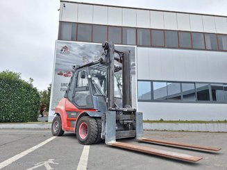 Carretilla contrapesada de 4 ruedas Fenwick Linde H50D-03 - 1