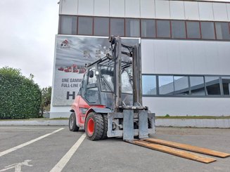 Carretilla contrapesada de 4 ruedas Fenwick Linde H50D-03