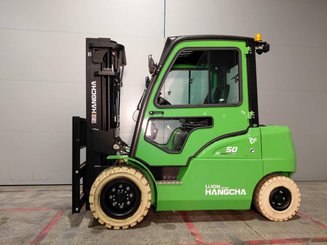 Carretilla contrapesada de 4 ruedas Hangcha XC50i-500 (CPD50-XCXY2-SI)