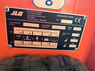 Plataforma de mástil JLG DSP-M