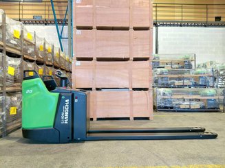 Transpaleta con plataforma Hangcha CBD20-XT1S-SiSU