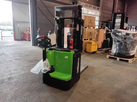 Apilador con conductor acompañante Hangcha CDD14-XT1-SiL (à levée initiale) - 1