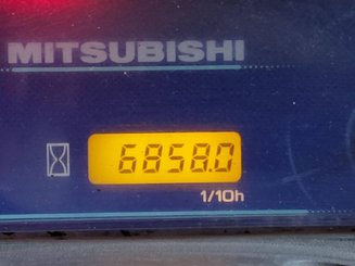 Carretilla contrapesada de 4 ruedas Mitsubishi FG15N