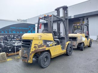 Carretilla contrapesada de 4 ruedas Caterpillar DP55NT MC - 2