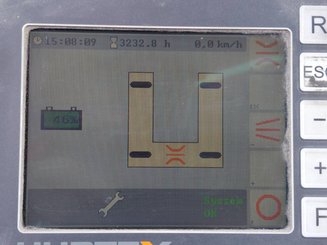 Carretilla multidireccional carga lateral Hubtex MQ40